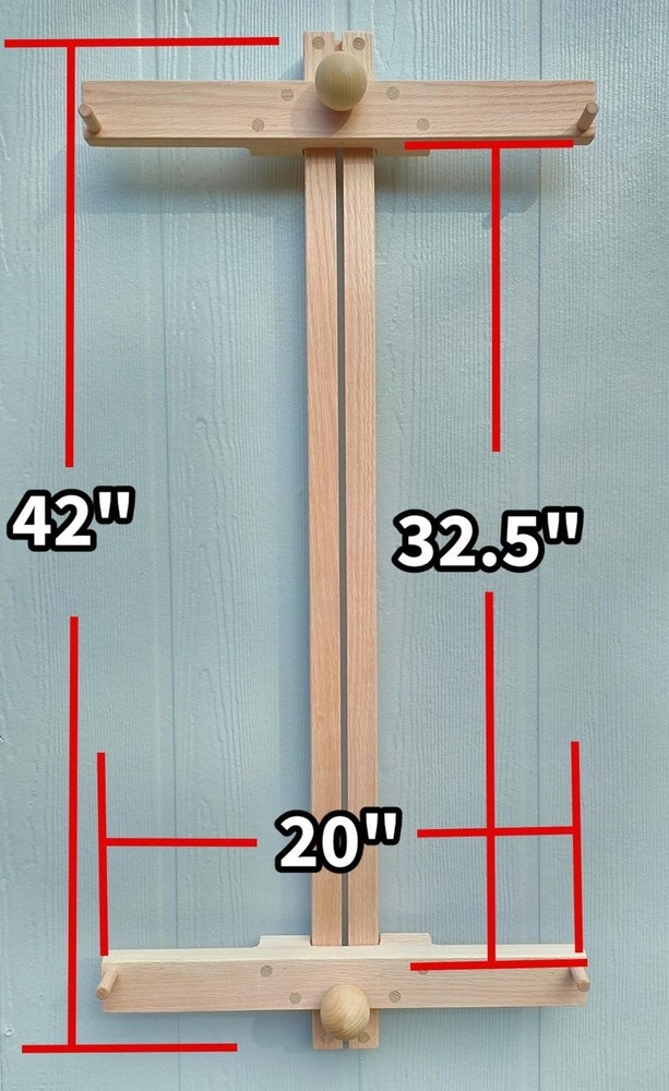 Wall Easel Handmade Solid Wood