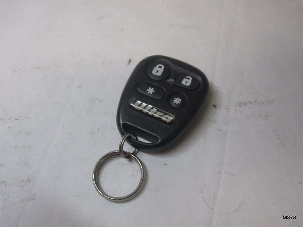 Ultra RED LED 4 Button Black Remote Transmitter