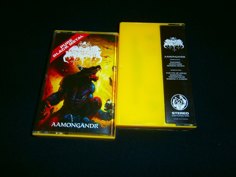 SATANIC WARMASTER - Aamongandr. Tape