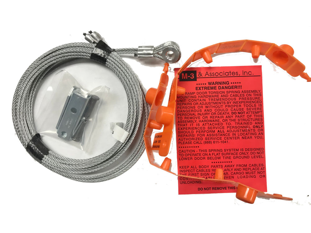 Cable Kit for Cargo Trailer Ramp
