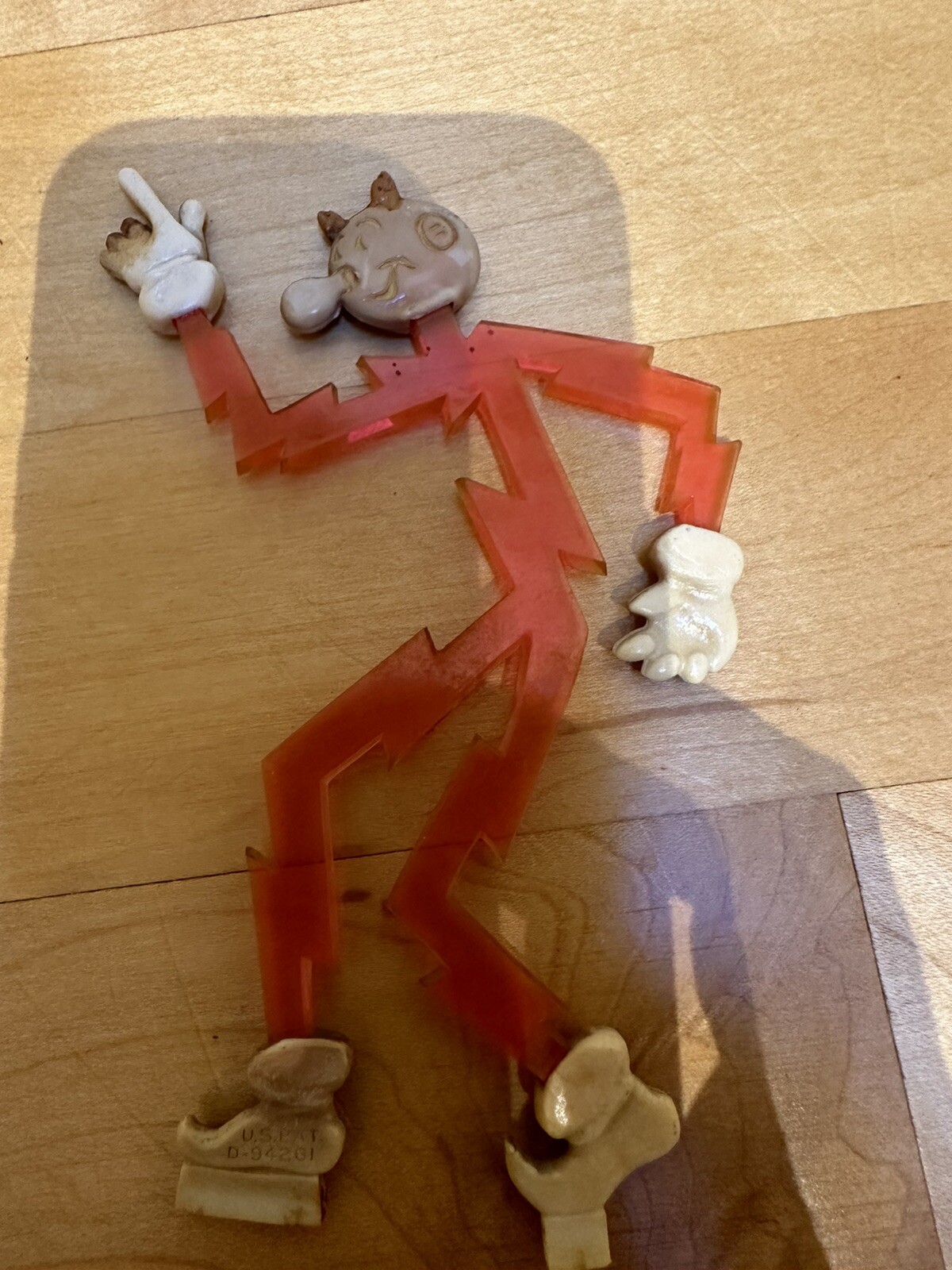 Vintage Reddy Kilowatt Business Card Figure - 1930's ERA - PG&E California