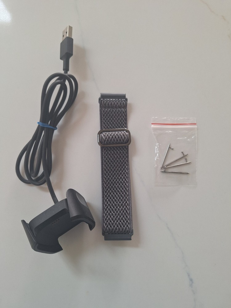 Fitbit Versa 2 charger and Adjustable "Stretch" Band