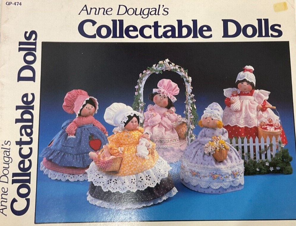ANNE DOUGAL'S COLLECTABLE DOLLS #GP-474 BOOKLET