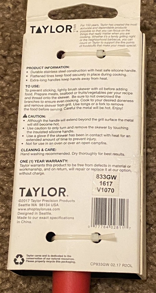 Taylor Easy Turn Branch Skewer
