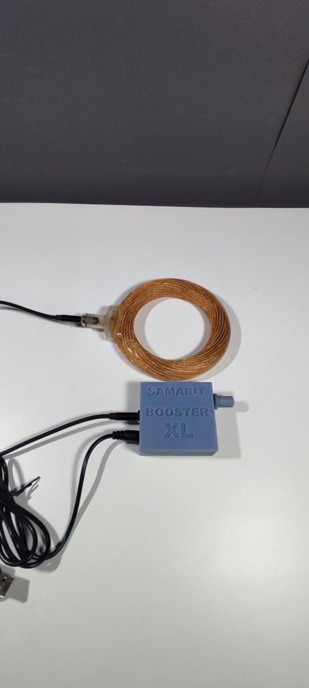 WVC 36 Turns White Spirals Toroidal Vortex Scalar Wave Generator Torsion Fields