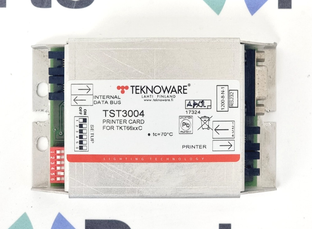 TEKNOWARE TST3004 Printed Card