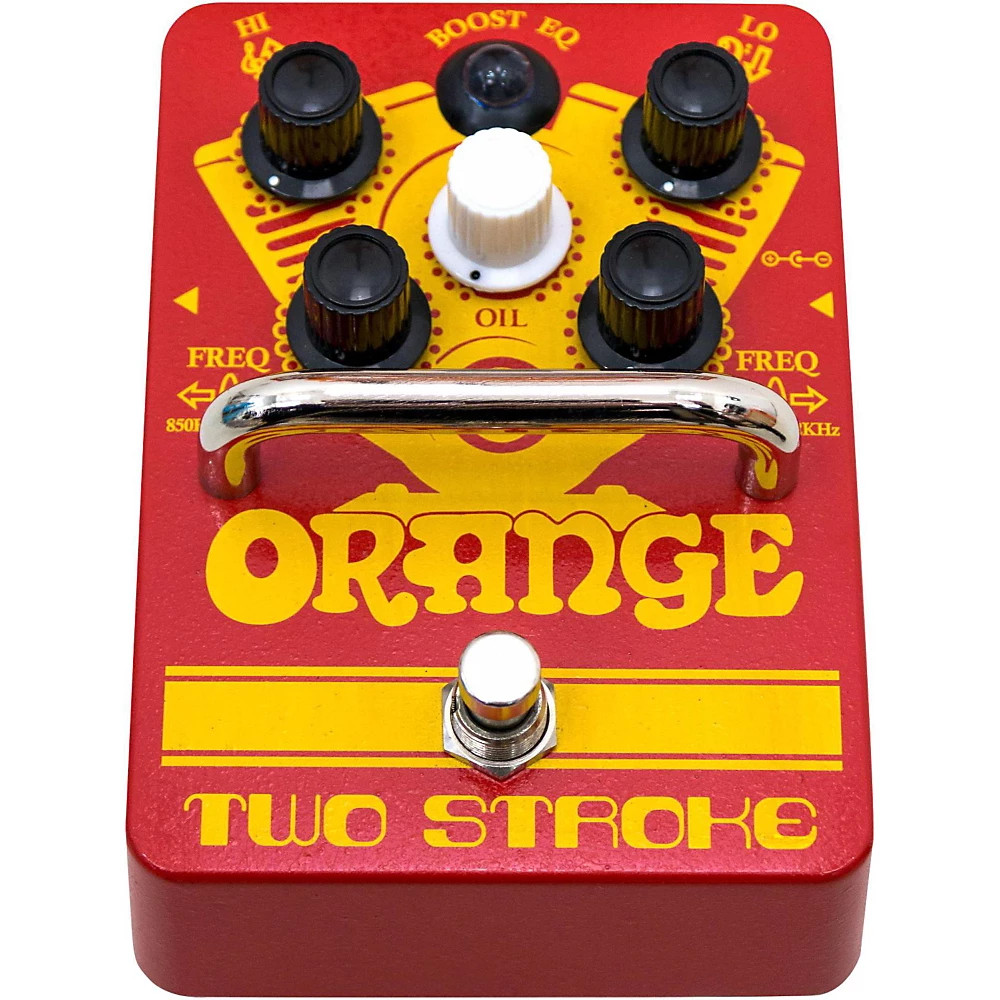 Orange Amplifiers Two-Stroke Boost EQ Guitar Effects Pedal