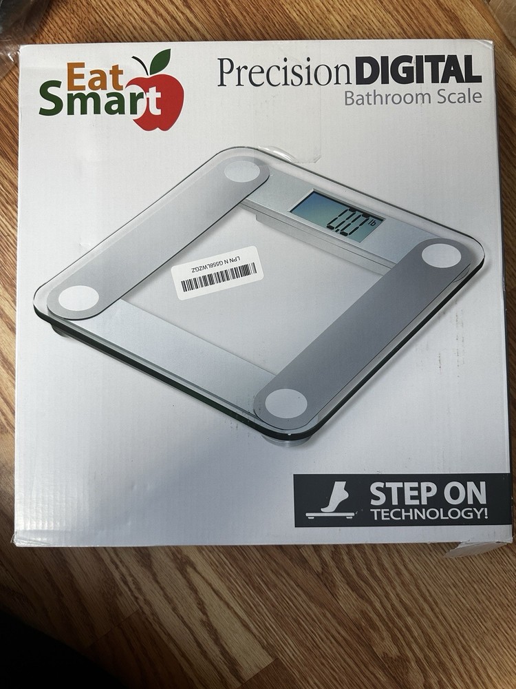 EatSmart ESBS-01 Extra Large Precision Digital Bathroom Scale - Silver