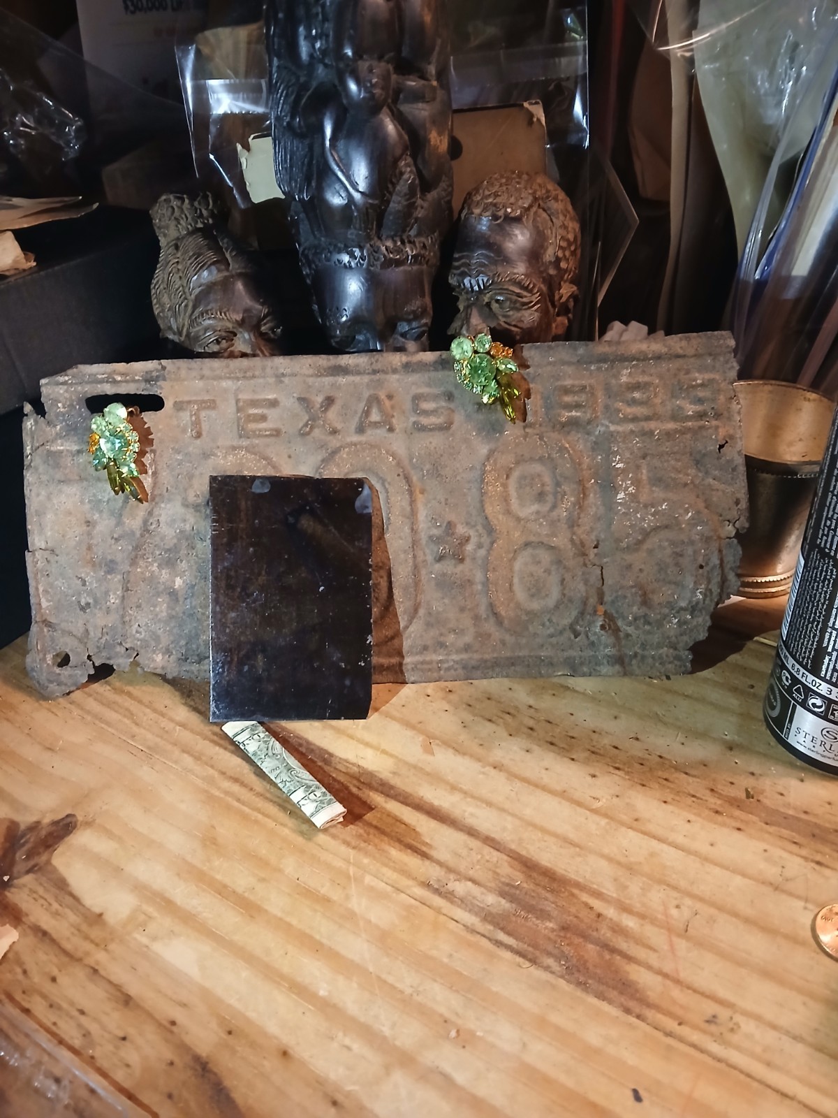 Antique African American * FISK UNIVERSITY TINTYPE* HBCU* NASHVILLE TENNESSEE