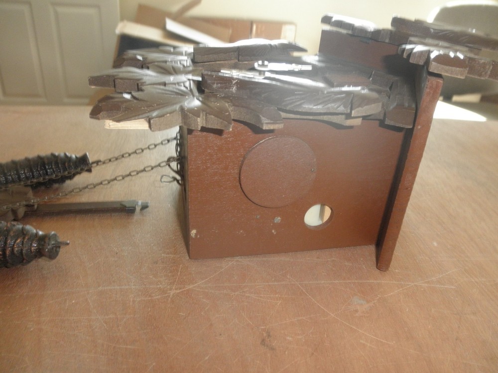 Cuckoo Clock German Black Forest working 1 Day CK3184B