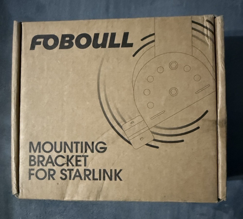 Foboull Starlink Mounting Bracket Universal Adjustable Pivot Lock - New