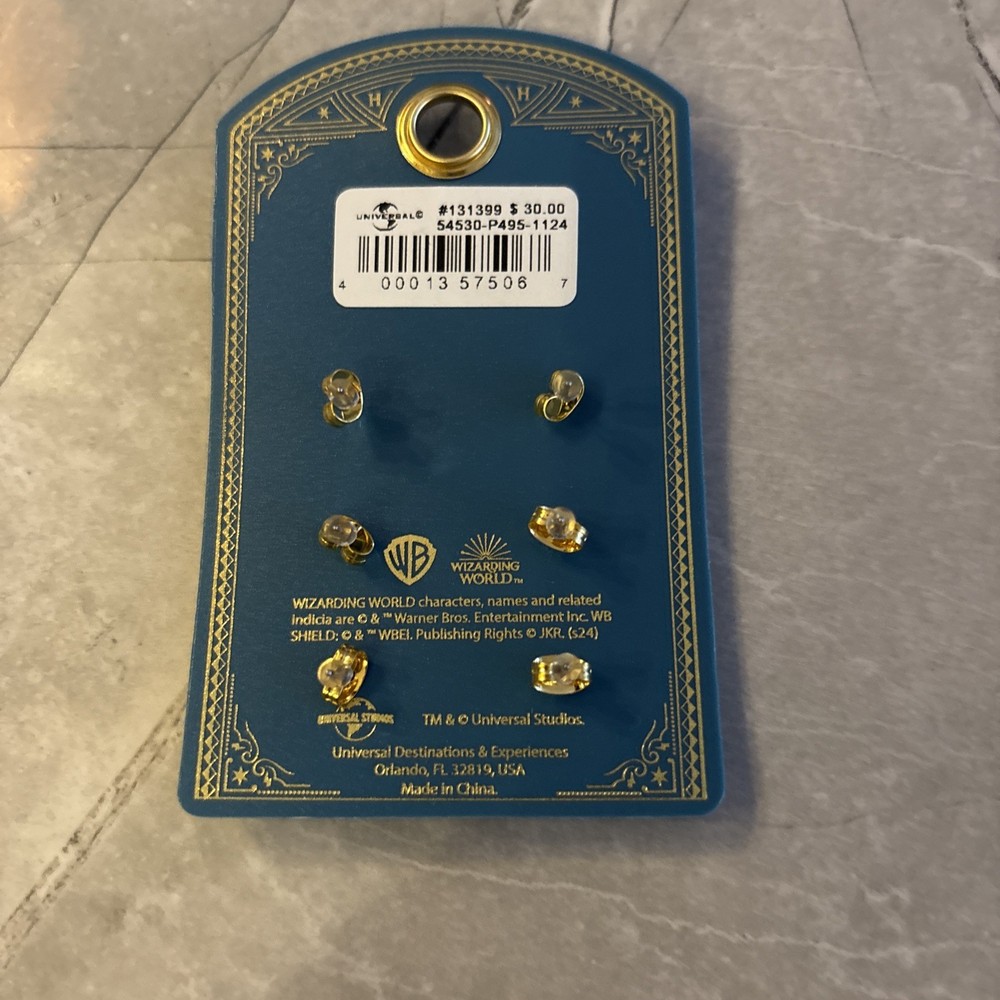 Universal Studios Wizarding World Harry Potter Earrings Set