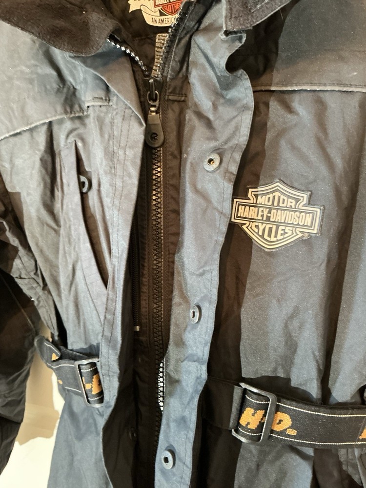 ￼ Harley‘S Davison ￼Two-Piece Rain Suit (Size Medium )