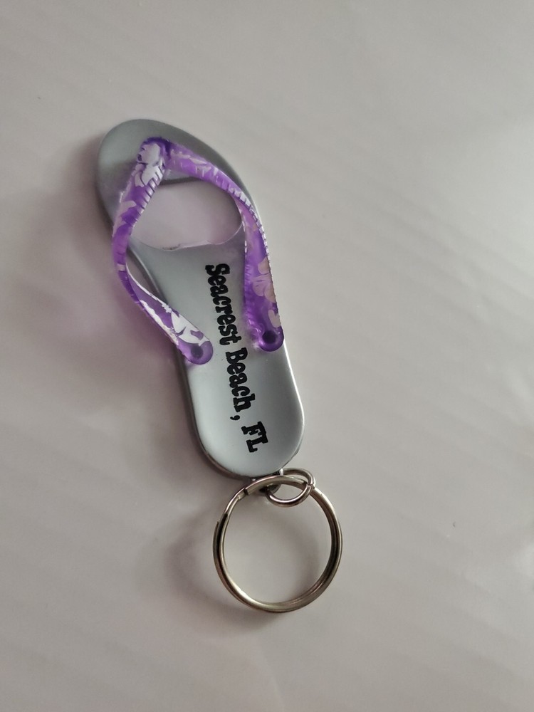 SEACREST BEACH FLORIDA Sandal Bottle Opener Souvenir