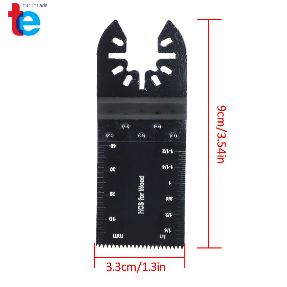 100 Pcs Oscillating Tool Blades,Professional Universal Oscillating Saw Blades