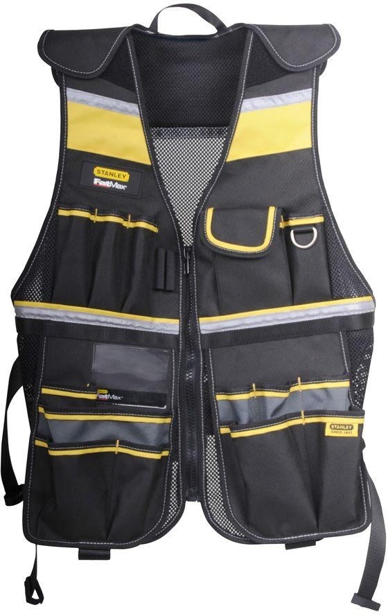 Multi Pocket Tool Vest Multipurpose Personal Storage Compartments Shoulder Strap