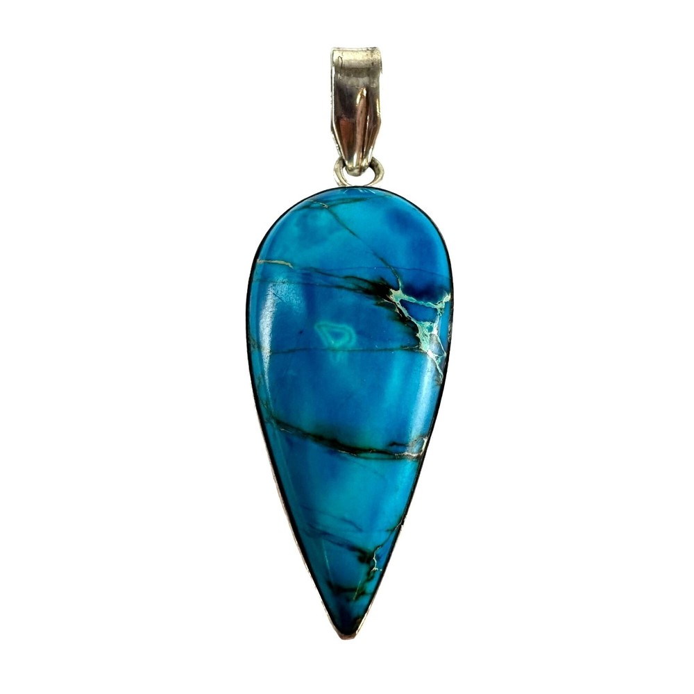 Sterling Silver Turquoise Stone Pendant