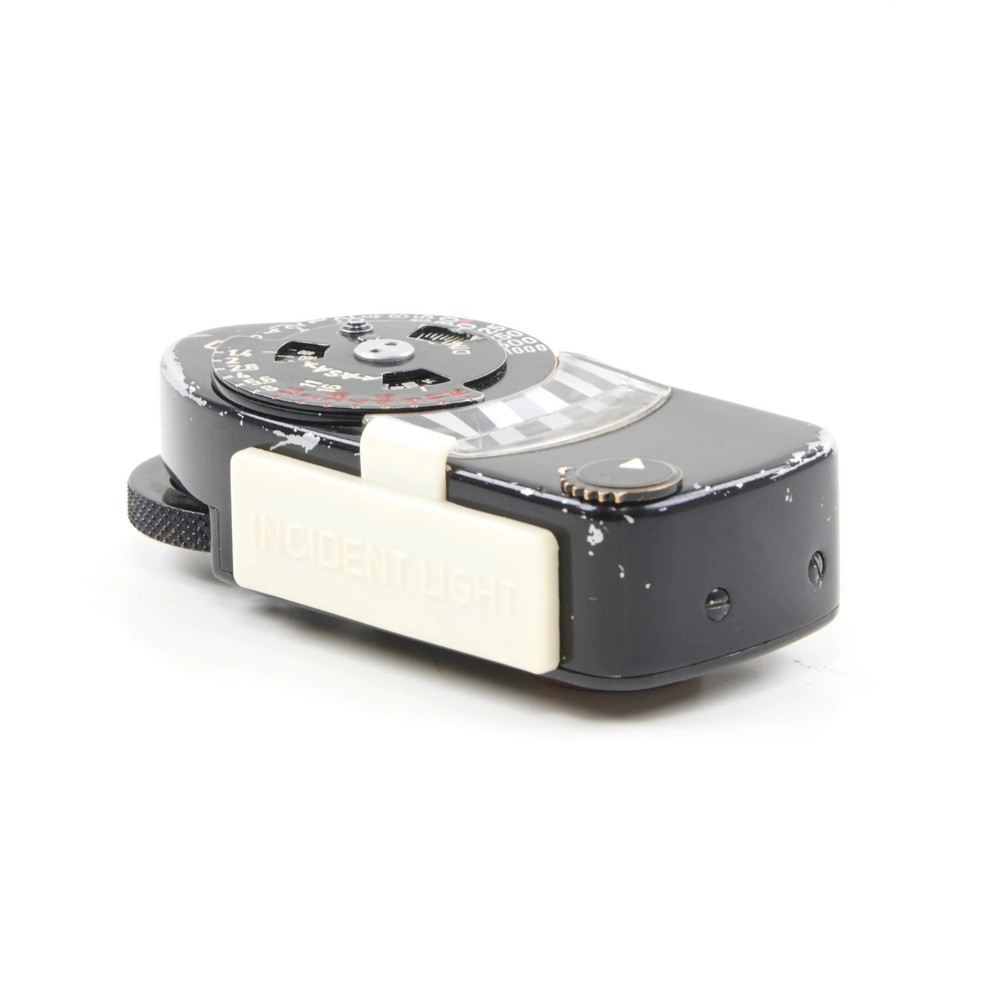 LEICA LIGHT METER MC BLACK PAINT + BOX #5549