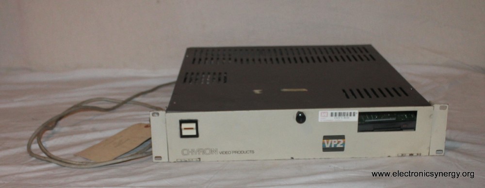 Chyron Video Products VP-2 Character Generator
