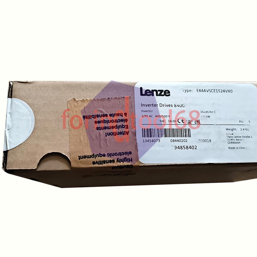 1PC New Lenze E84AVSCE1524VX0 Inverter