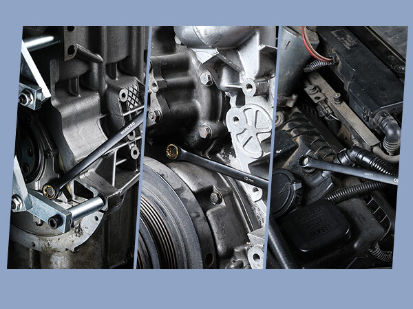 WORKPRO 5PCS Flex Head Extra Long Ratchet Wrench/10PCS Extra Long Ratchet Wrench