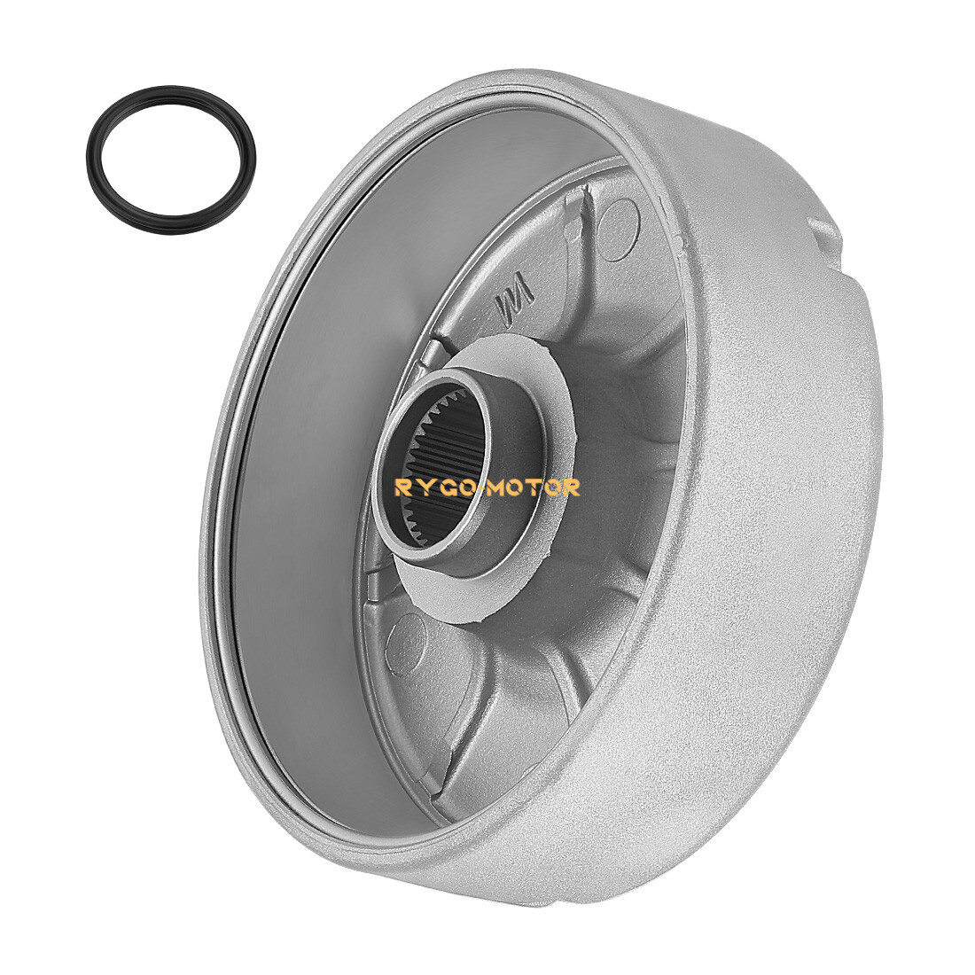 Rear Brake Drum Hub Plate Cover Shoes Bearing Seals Assy for Honda Rancher 420