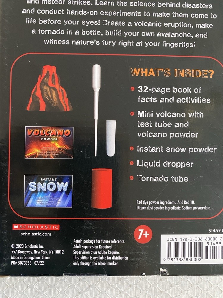 NEW Disaster Lab From Scholastic Inc. - STEM