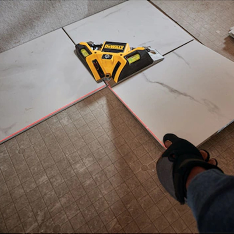 DW0802 33 ft. Laser Square Right-angle Laser Ruler