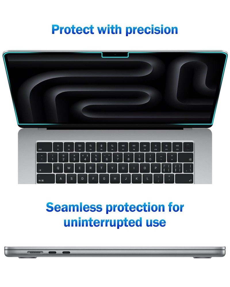 2-Pack Anti Blue Light Laptop Matte Screen Protector Compatible with MacBook ...