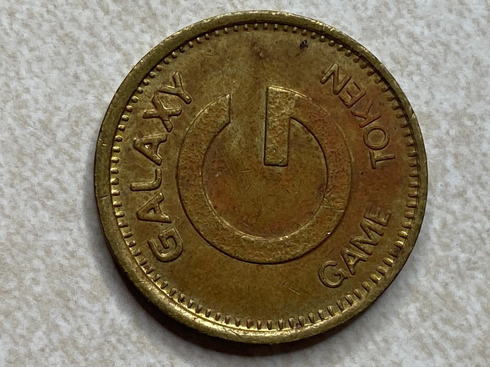 Galaxy Game Token Arcade Amusement Token T7527