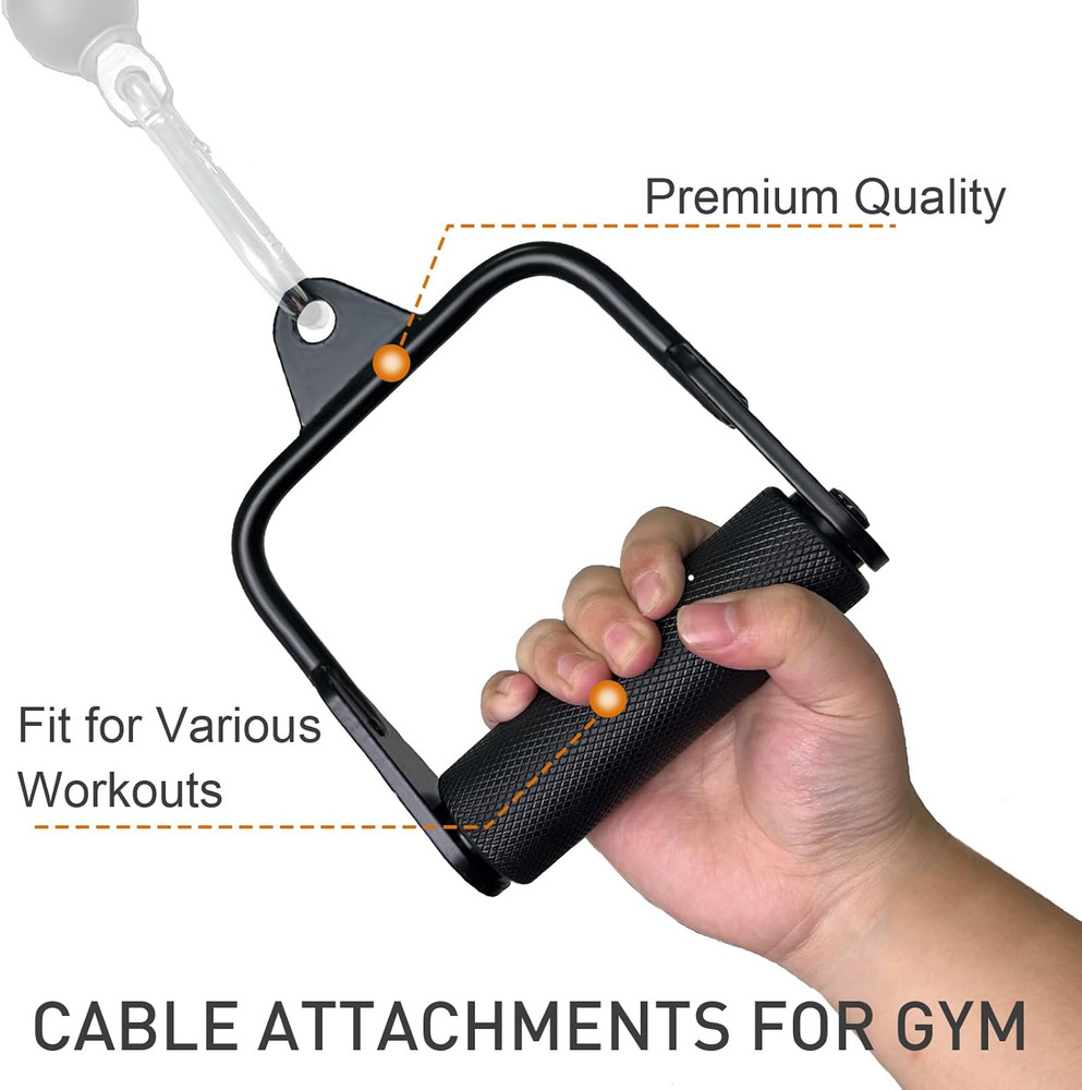 Arm Wrestling Handles, Thick Armwresting Training Equipment LAT Pulldown Attachm