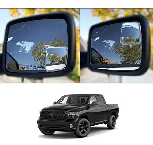 NXTGEN Custom Blind Spot Mirrors - Extended View (2 Pack) Compatible With 4th