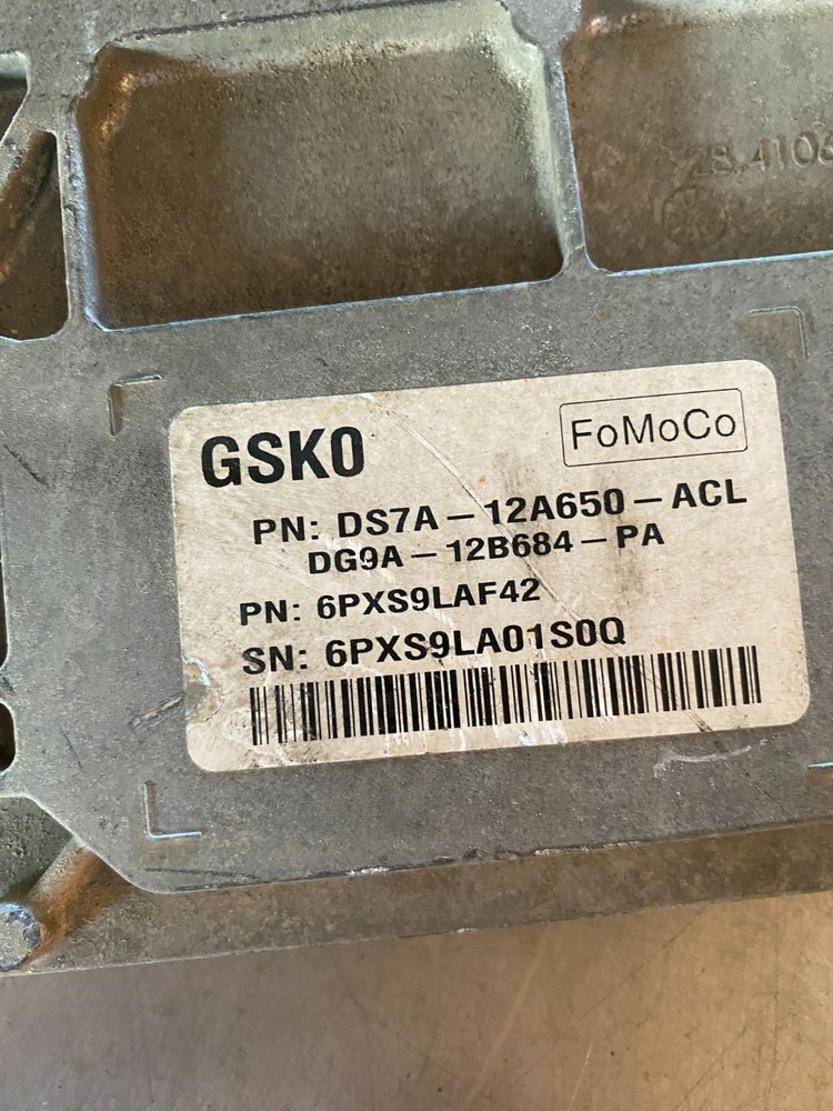 2013 Ford Fusion Engine Control Unit ECU DS7A12A650ACL Module