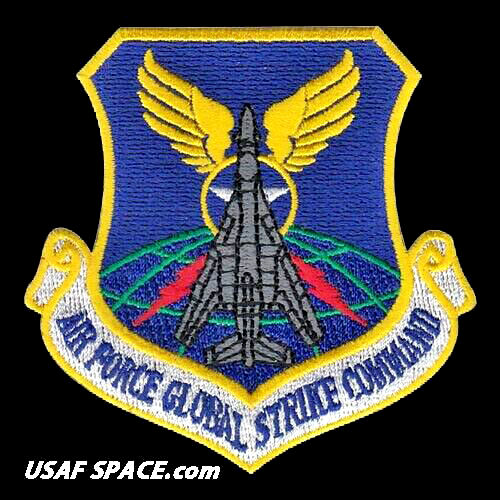 AIR FORCE GLOBAL STRIKE COMMAND-B-1B LANCER -AFGSC-ORIGINAL USAF VEL PATCH