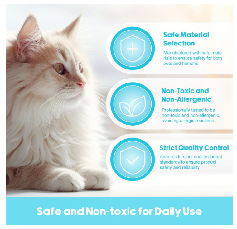 Duasdne Cat Calming Diffuser 2 Pack Cat Pheromones Calming Diffuser Refill Helps