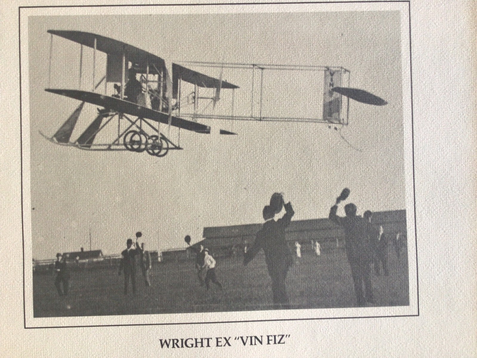 Vtg WRIGHT EX VIN FIZ Original Fabric 1911 Aircraft History PILOT Perry Rodger’s