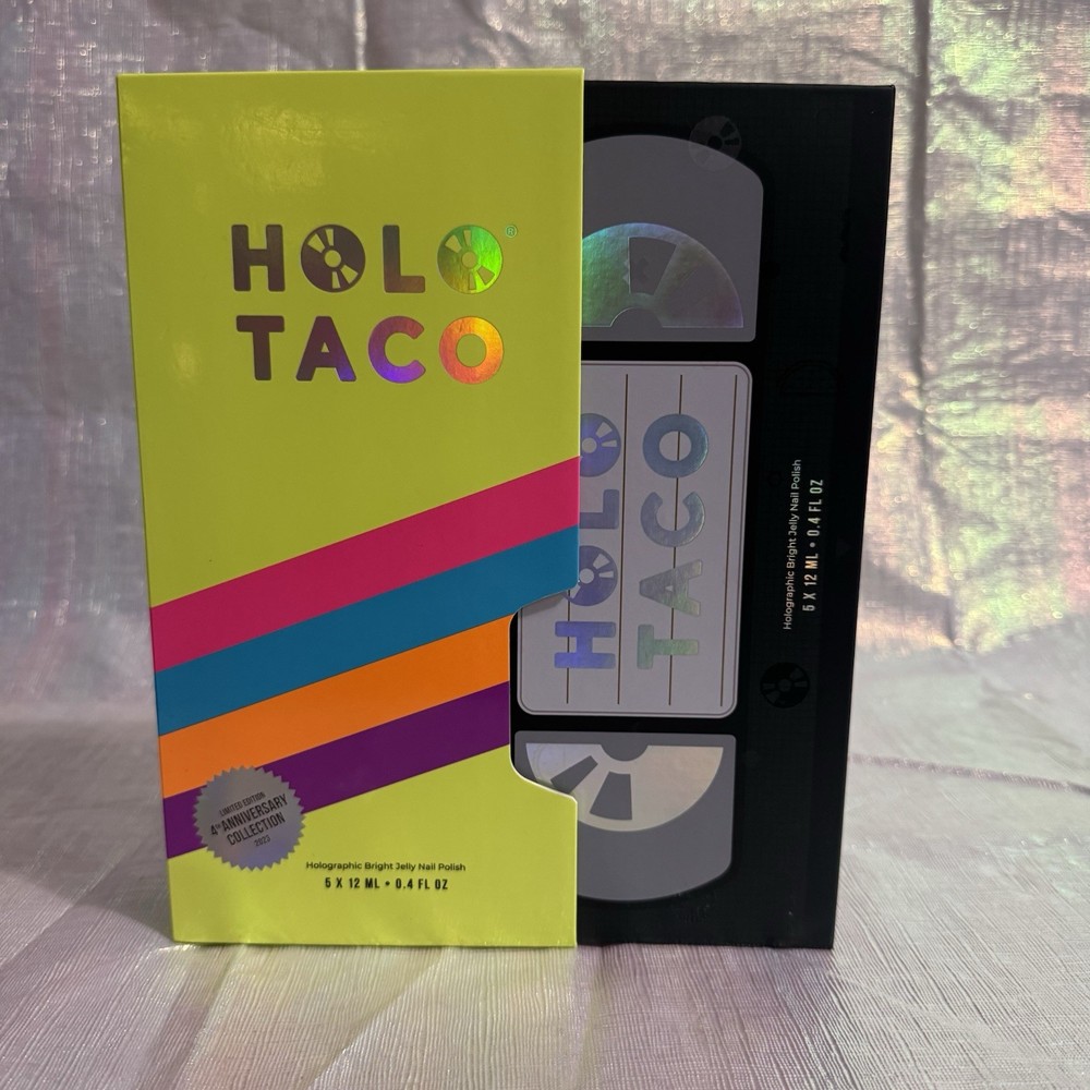18 EMPTY Holo Taco Nail Polish Collection Boxes *ONLY BOXES*