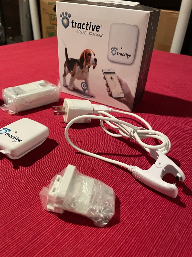 Tractive Gps Pet Tracking 2016 Model IC00220 Dog Tested! Works!