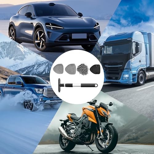 Car Windshield Cleaner, Microfiber Vehicles Window Cleaning Tool with Triangle