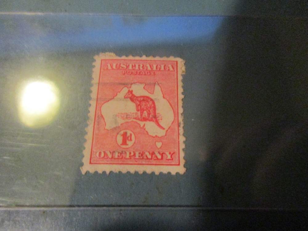 Australia Stamp - 1913 1 Penny - Kangaroo