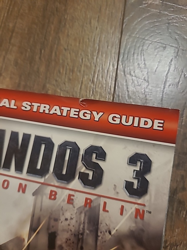 Commandos 3 Destination Berlin Strategy Guide Prima Games PC Strategy