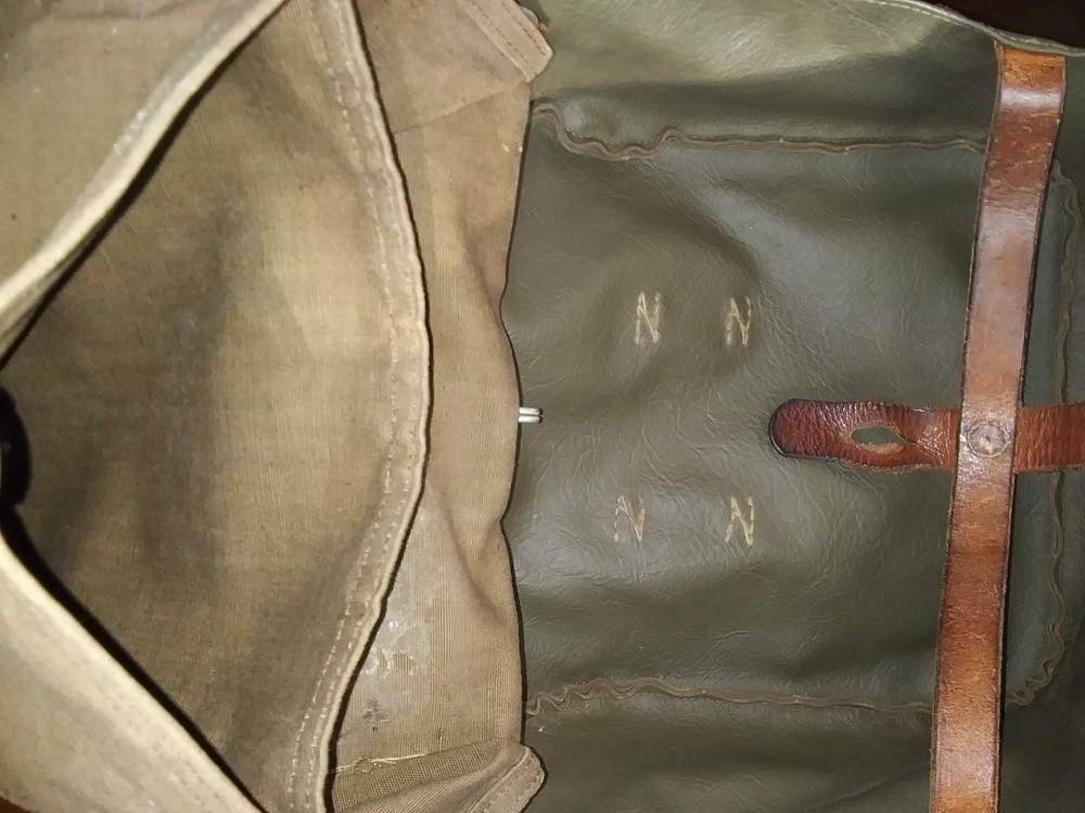 Vintage Swiss Army Bread Bag