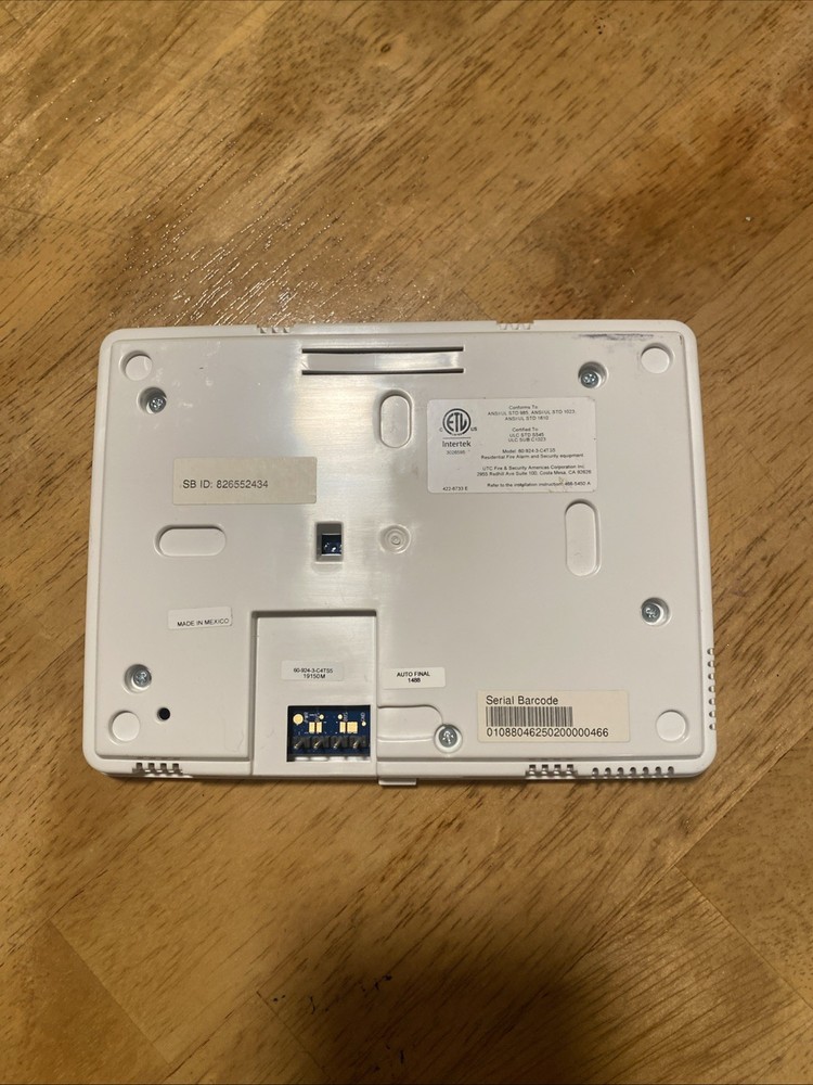 Interlogix GE Security 60-924-3-C4TS5 Concord 5'' Touchscreen