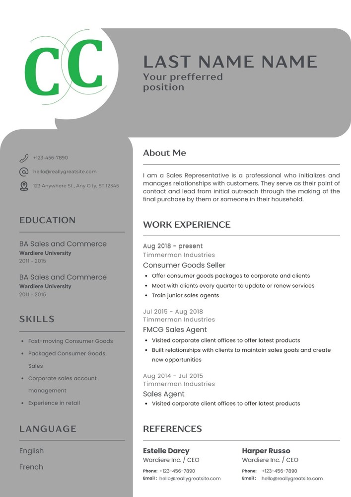 Modern Resume Template Bundle | 11 Editable Canva/PDF/PPTX Templates | CV
