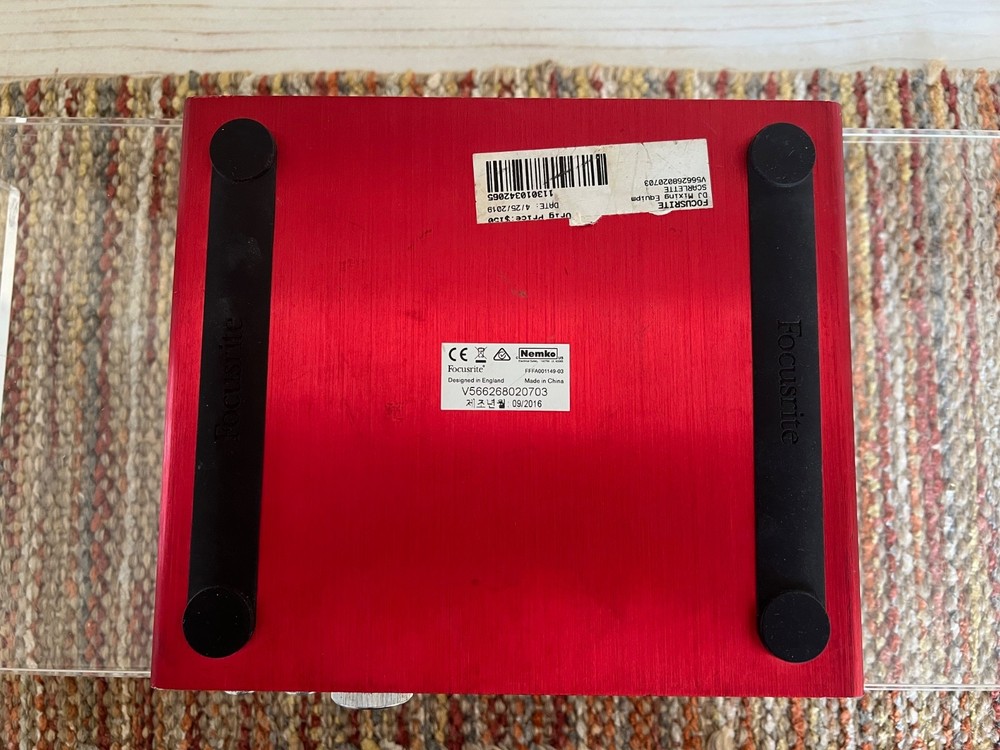 Focusrite Scarlett 6i6 (2nd Gen) USB Audio Interface Studio Recording UNTESTED