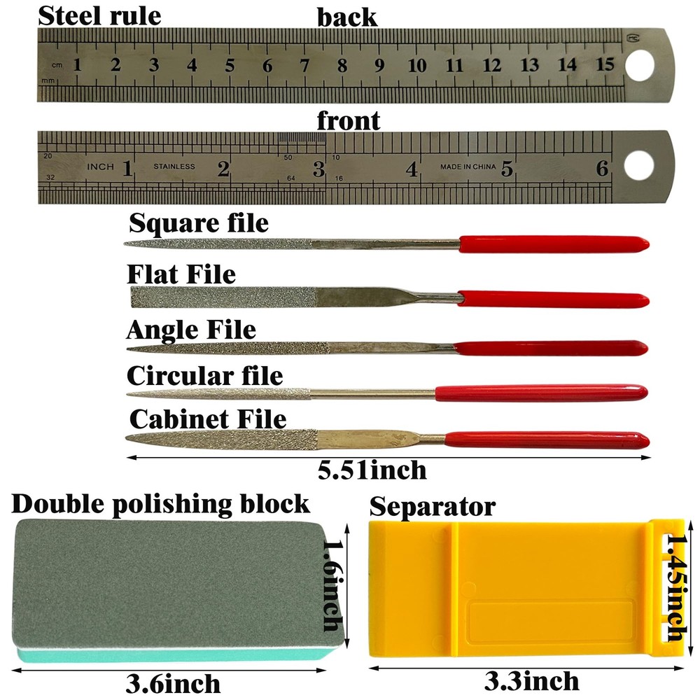 36 Pcs DIY Modeling Hobby Tool Kit, Basic Modeler Craft Set, Dollhouse & Gund...
