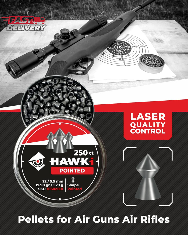 Hawki Airgun Pellets