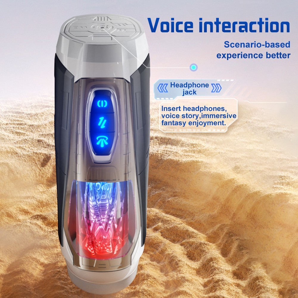 Male Masturbaters Automatic HandsFree Telescopic Cup Sucking Stroker Men Sex Toy