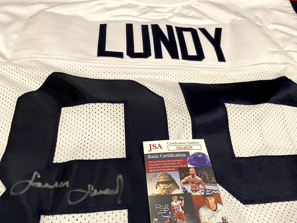 Lamar Lundy Signed Rams Jersey -JSA Authenticated