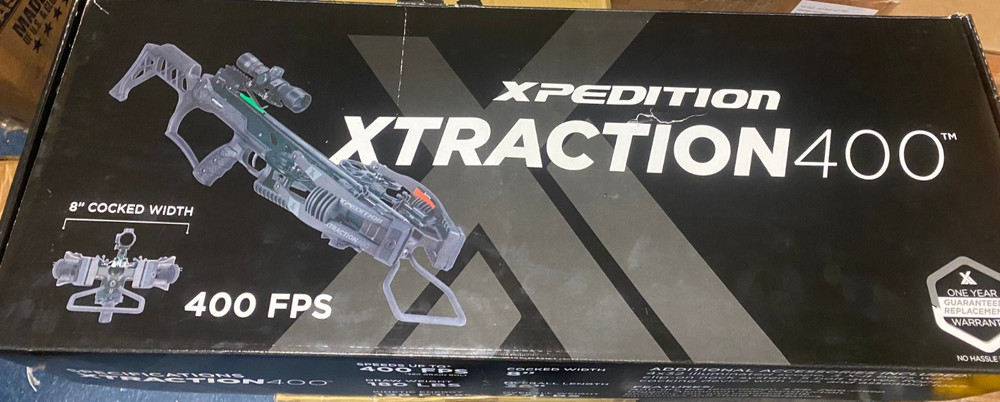 ***DAMAGED STRING*** Xpedition Archery Xtraction 400X Crossbow